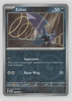 Zubat Reverse Foil Pokemon Scarlet & Violet Paradox Rift PAR #110 - Image 1