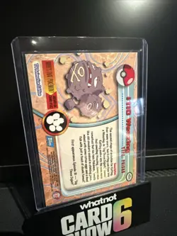 Rainbow Foil Topps Pokemon 110 Weezing Blue Label NM - Image 2