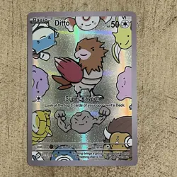 After Skool Hobby Ditto Spearow 09 Series 2 Holo Pokemon Fan Art Genetic Mystery - Image 1