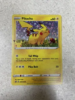 Pokemon Tcg Pikachu Promo Swsh039 Holo - Image 2