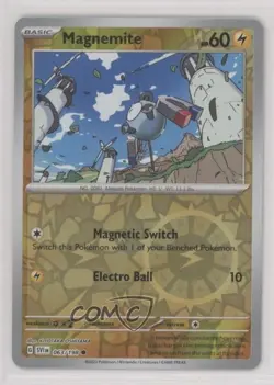 Magnemite Reverse Foil Pokemon Scarlet & Violet Base Set SV01 #063 - Image 1