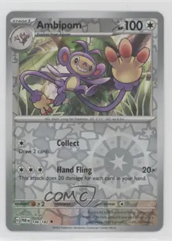 Ambipom Reverse Foil Pokemon Scarlet & Violet Paradox Rift PAR #146 - Image 1