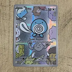 After Skool Hobby Ditto Poliwag Series 2 Holo Pokemon Fan Art Genetic Mystery 28 - Image 1