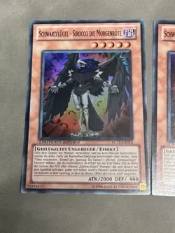 X3 Blackwing - Sirocco the Dawn AC11-DE016 Calendar German Edition Yugioh - Image 2