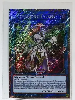 Accesscode Talker - RA02 EN044 - Platinum Secret Rare - 1st Edition - Yugioh - Image 1