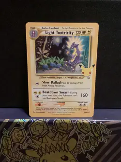 Light Toxtricity SWSH137 SWSH: Sword & Shield Promo Cards Holo - Image 1