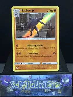 Pokemon Card Machamp 13/18 Detective Pikachu Holo Rare Near Mint - Image 1