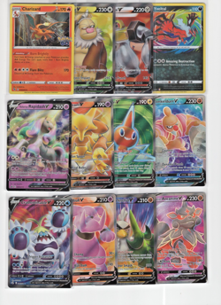 112x ENGLISH Modern Pokemon Card Lot Pack Fresh V VStar VMax ex Holos Shiny - Image 5
