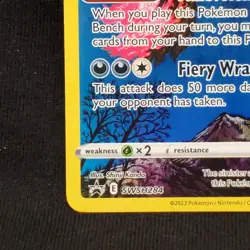 Galarian Moltres SWSH284 Promo SWSH: Sword & Shield Promo Cards Holo Full Art NM - Image 5