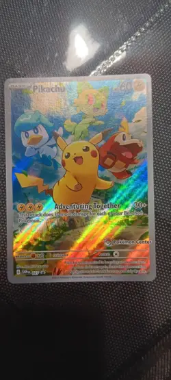 Pikachu - 027 (Pokemon Center Exclusive) 027 Sv: Scarlet & Violet Promo Cards Ho - Image 3