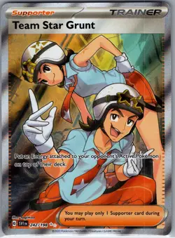Team Star Grunt 242/198 - Scarlet & Violet - Pokemon Card - NM - Image 1