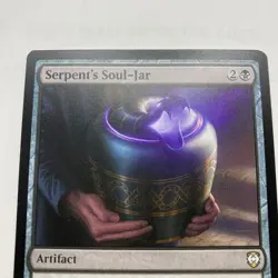 WIZARDS OF THE COAST MTG Dan Scott Signed Proof Card Serpent's Soul-Jar 011 R - Image 2