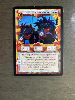 Dragonball Z Kids These Days Promo Card Ani-Mayhem 1997 Dragon Ball Vintage Rare - Image 1