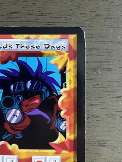 Dragonball Z Kids These Days Promo Card Ani-Mayhem 1997 Dragon Ball Vintage Rare - Image 2