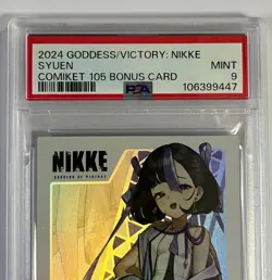 PSA 9 GODDESS OF VICTORY: NIKKE COMIKET 105 BONUS CARD SYUEN POP2 - Image 2