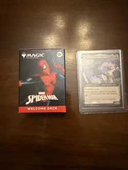 NYCC 2025 exclusive MTG Peter Parker Amazing Spider-man PROMO Magic Gathering - Image 1