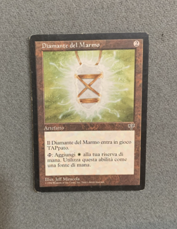 Magic: The Gathering MTG Marble Diamond FBB Italian - Mirage - Lightly-Played/LP - Image 1