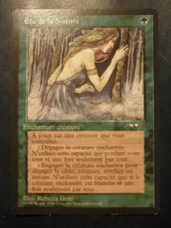mtg magic Nature's Chosen alliances FRENCH vf fr elu de la nature - Image 1