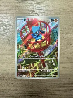 Riolu 010 ETB Black Star Promo Mega Evolution - Pokemon TCG - Image 2