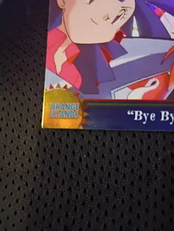 Pokemon Topps 2000 Vintage HOLO FOIL Orange Islands OR8 Bye Bye Psyduck - Image 2