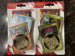 Pokemon 2x Destined Rivals Premium Checklane Blister BRAND NEW SEALED - Image 1