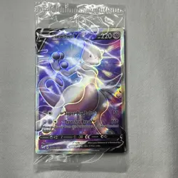 SEALED Mewtwo V PROMO SWSH229 Pokemon TCG Ultra Rare Black Star Promo - Image 1
