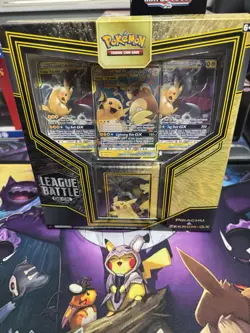 Pokemon TCG GX League Battle Deck Pikachu Zekrom GX Factory Sealed New - Image 1