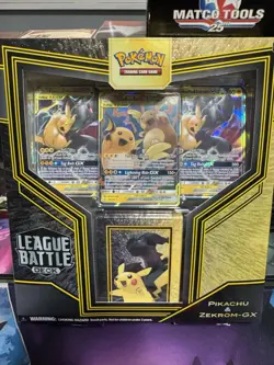 Pokemon TCG GX League Battle Deck Pikachu Zekrom GX Factory Sealed New - Image 2