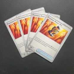 4X Mega Evolution (ENGLISH) Premium Power Pro 124/132 Playset MEG EN NM X4 - Image 1