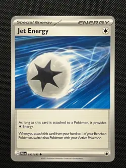 Pokemon Paldea Evolved - Jet Energy - 190/193 - Non Holo Uncommon - M/NM - Image 2