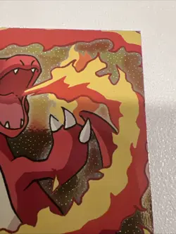 1999 Topps Pokemon The Movie Charmeleon #05 E5 of 12 black label - Image 3