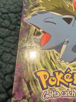 Pokemon 1999 Topps Ivysaur E2 of 12 Stage 2 Light Play Black Logo US Seller - Image 5