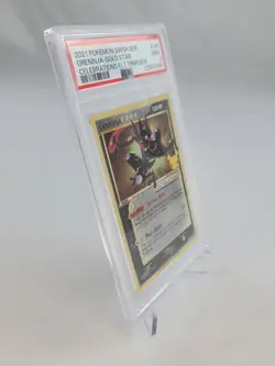 Pokemon Greninja Gold Star #144 SWSH Black Star Promo PSA 9 MINT Celebrations 3 - Image 3