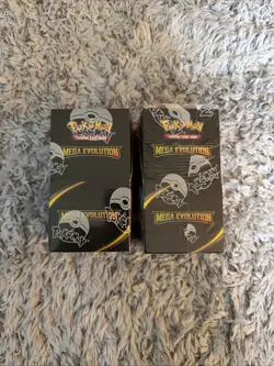 Pokemon TCG Mega Evolution Half Booster Box ⭐SEALED x 2 36 Packs total sealed - Image 1