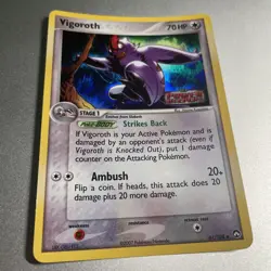 2007 Pokemon - EX Power Keepers Reverse Foil Vigoroth 41/108 (P1) - Image 2