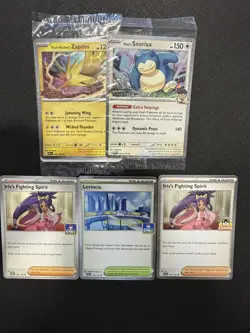 Pokemon Asia Exclusive Gym Promo Stamped Bundle - Image 1