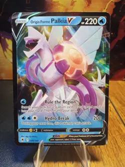 2022 Pokemon Astral Radiance Origin Formed Palkia V #039 - Image 1