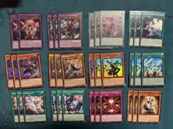 YUGIOH! Artmage deck core! FINMEL GRAFLARE ACROPOLIS ALTERATION MEDIUS THE PURE - Image 1