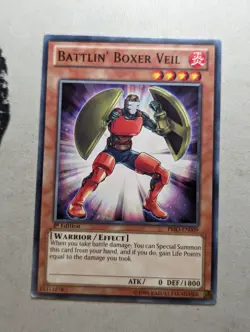 Yugioh - Battlin' Boxer Veil - PRIO-EN009 - Common - 1st Edition - Image 1