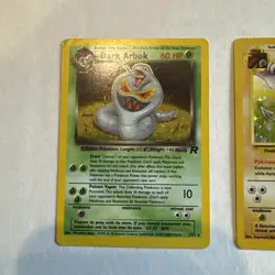 Pokemon HOLOS Card Lot,Dark Arbok,Aerodactyl,Zapdos,Wigglytuff,Muk - Image 2
