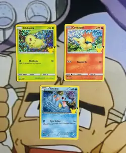 2021 Pokemon McDonald’s (3) Holo Card Lot Gen 2 Starters Pack Fresh - Image 1