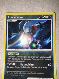 Darkrai #DP52 Diamond and Pearl Promos Pokemon Holo Card Light Play - Image 3