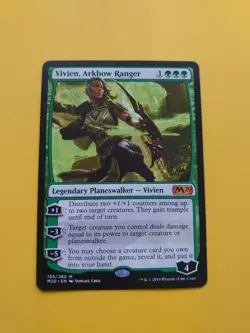 Vivien, Arkbow Ranger. Mythic Core Set 2020. M20. MTG Card. - Image 1