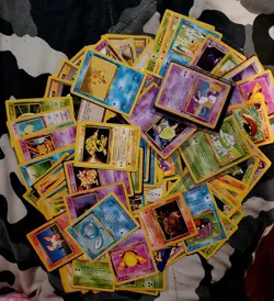 VINTAGE 1999 PoKeMoN Random Lot Mix 103 CaRDs -No Holos. Two Mew Promos Included - Image 1