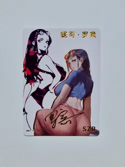 Card Nico Robin One Piece Goddess Story Girl Story Doujin Anime Waifu Card - Image 3