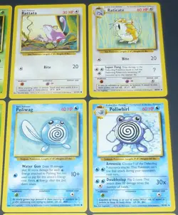 16 Pokemon Card Lot Vintage Base Set WOTC Common Uncommon Ivysaur Haunter Jynx - Image 3