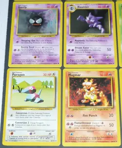 16 Pokemon Card Lot Vintage Base Set WOTC Common Uncommon Ivysaur Haunter Jynx - Image 4