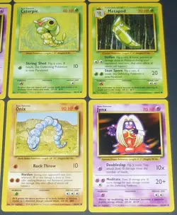 16 Pokemon Card Lot Vintage Base Set WOTC Common Uncommon Ivysaur Haunter Jynx - Image 5