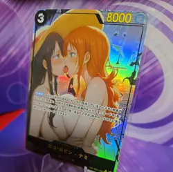 One Piece Nico Robin Sexy Anime Waifu Girl Doujin Lewd Goddess Story Art Card - Image 3