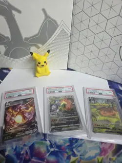 Charizard UPC Promo Cards - SWSH260 SWSH261 & SWSH262 Set PSA 9 Sequential - Image 2